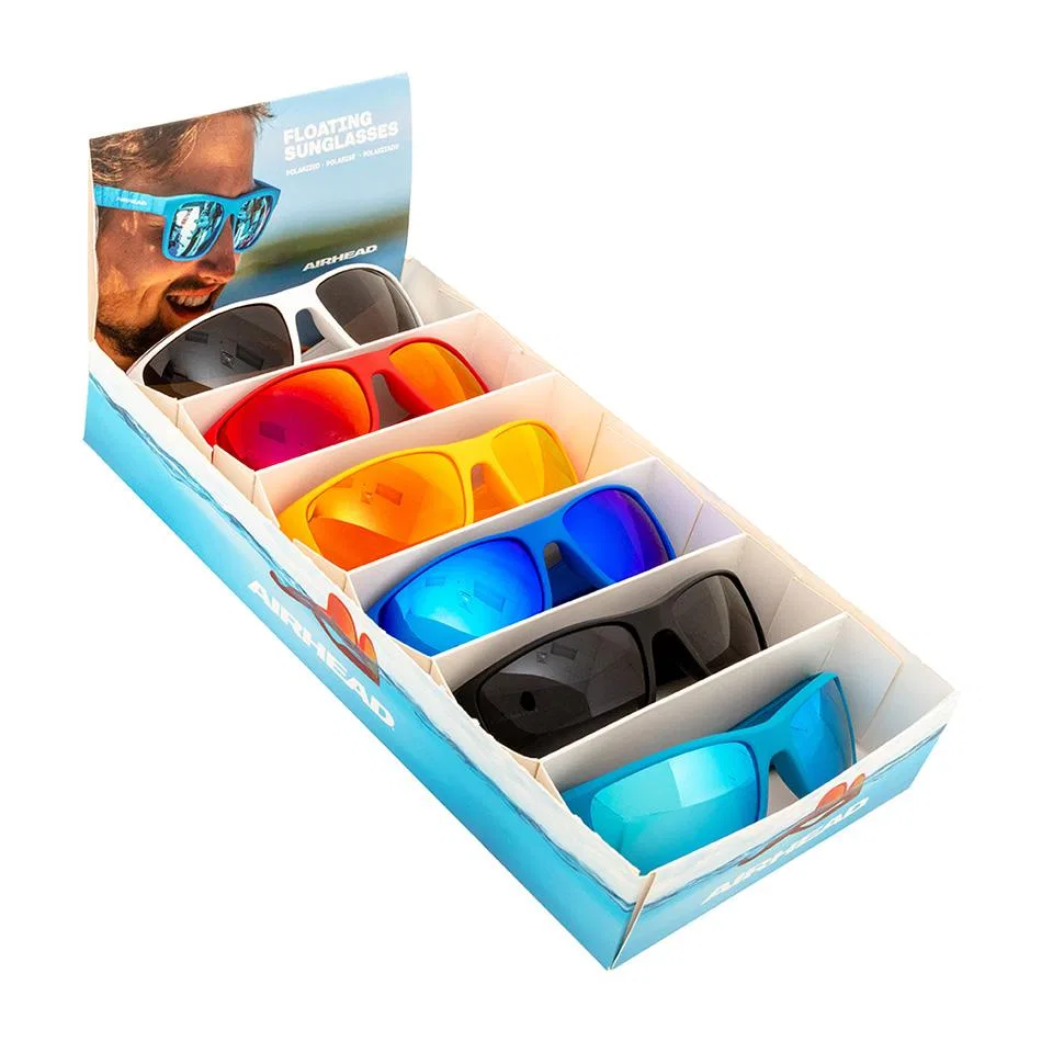 AHFS-SWM6 – AIRHEAD Sunglasses, Floating Polarized With UV Protection With One Red/ White/ Blue/ Orange/ Black/ Light...